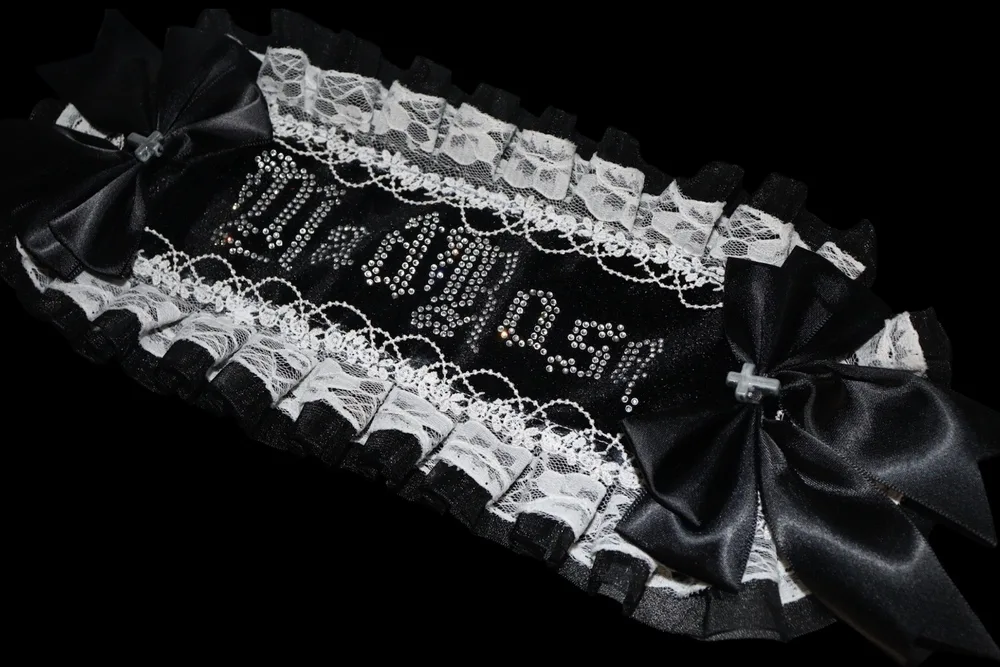 MadRose Crystal Logo Head Dress · 2