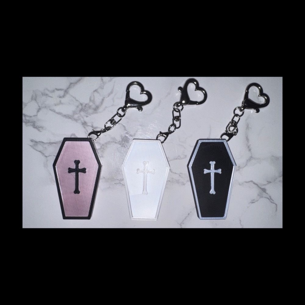 Coffin Can Opener Keyring (Basic) · 2