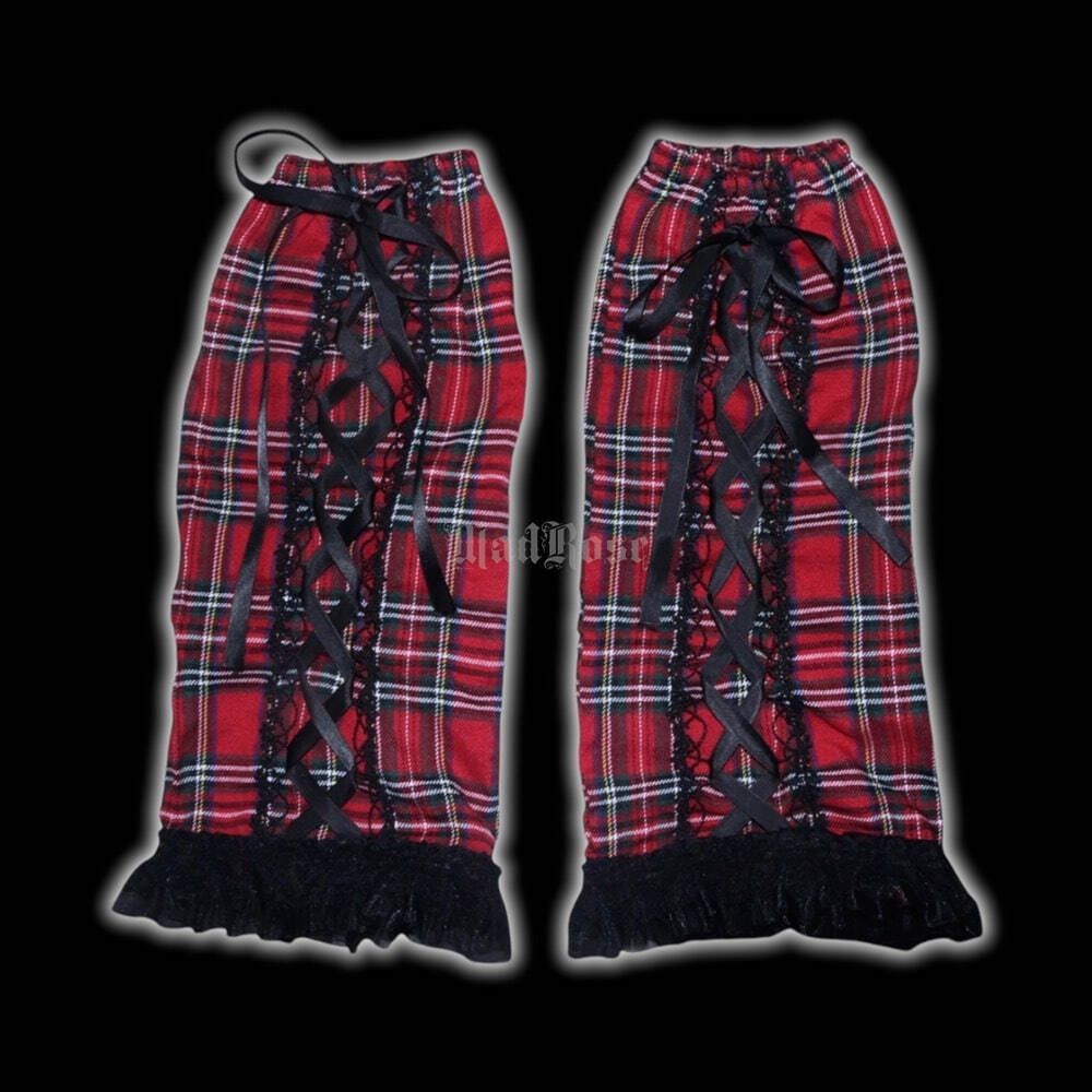 MADROSE Tartan Check Head Dress (Handmade)