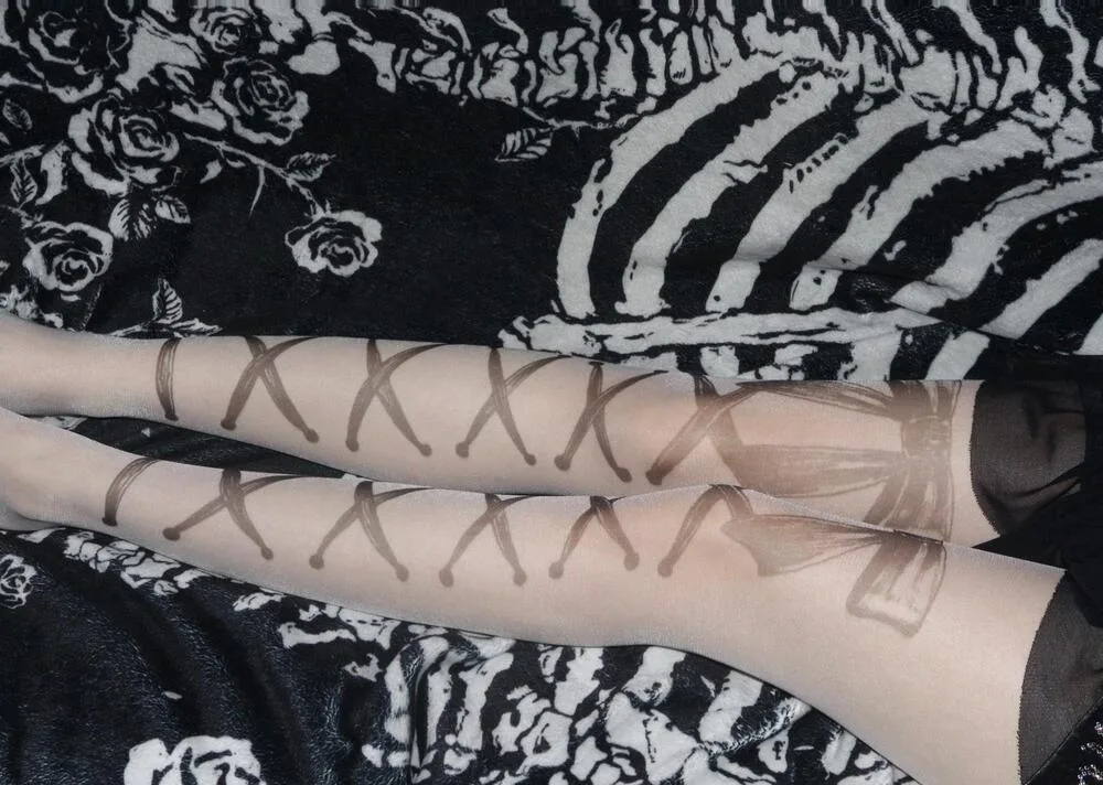 MADROSE Corset Tattoo Stocking · 3