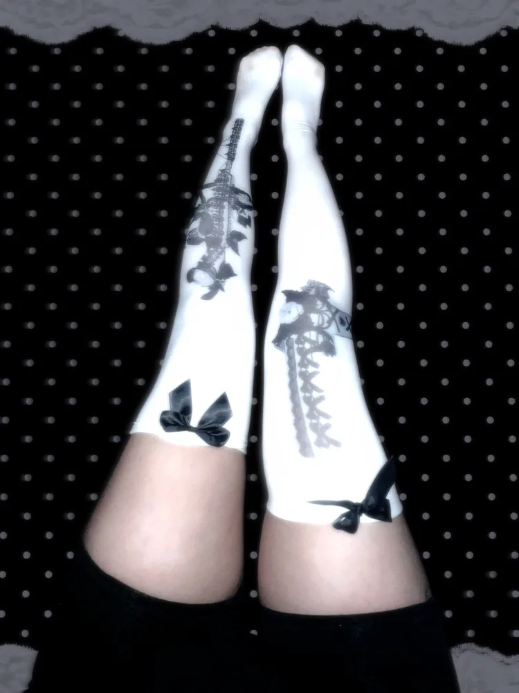 Custom Deco Gun Over Knee Socks · 5