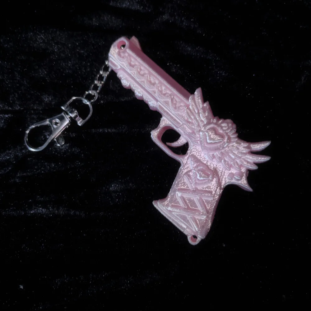 Heartwing Silk Gun Keyring · 5