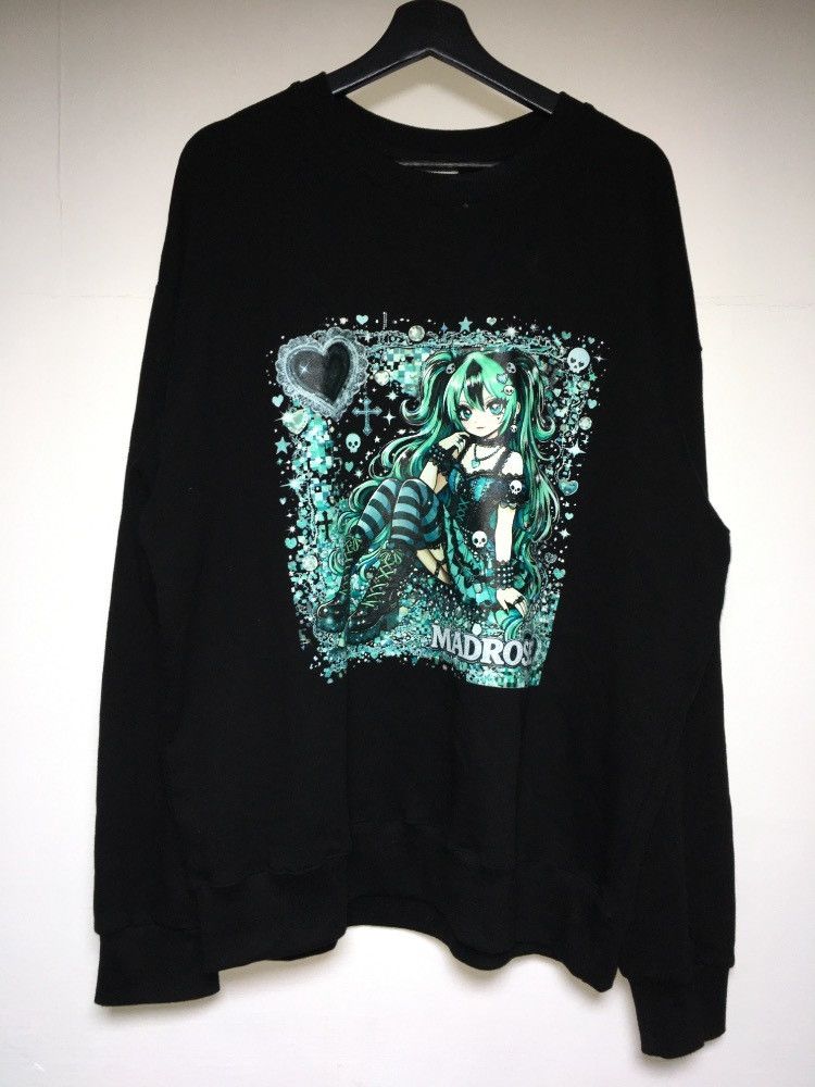 MADROSE Mint Gothic Bishoujo Sweatshirt
