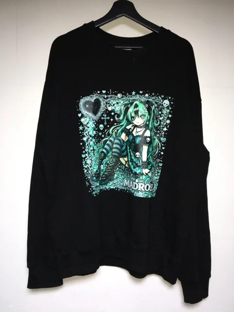 MADROSE Mint Gothic Bishoujo Sweatshirt
