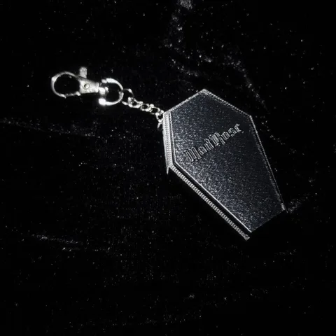 MadRose Coffin Clicker Keyring