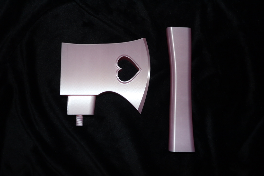 Heartbreaker Axe — disassembled shipping 2